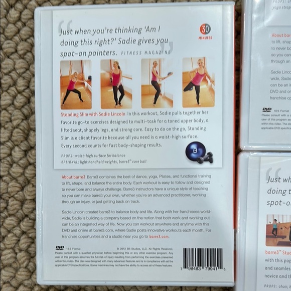 Barre3 Fitness DVD Set - Picture 3 of 7